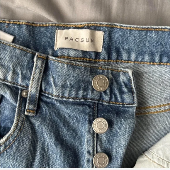 PacSun Light Blue Straight Jeans - Picture 3 of 5